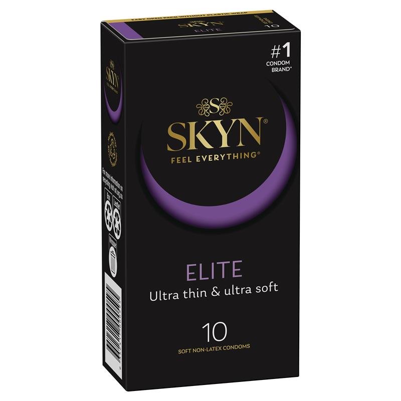 [Expiry: 10/2028] SKYN Elite Condoms 10 Pack