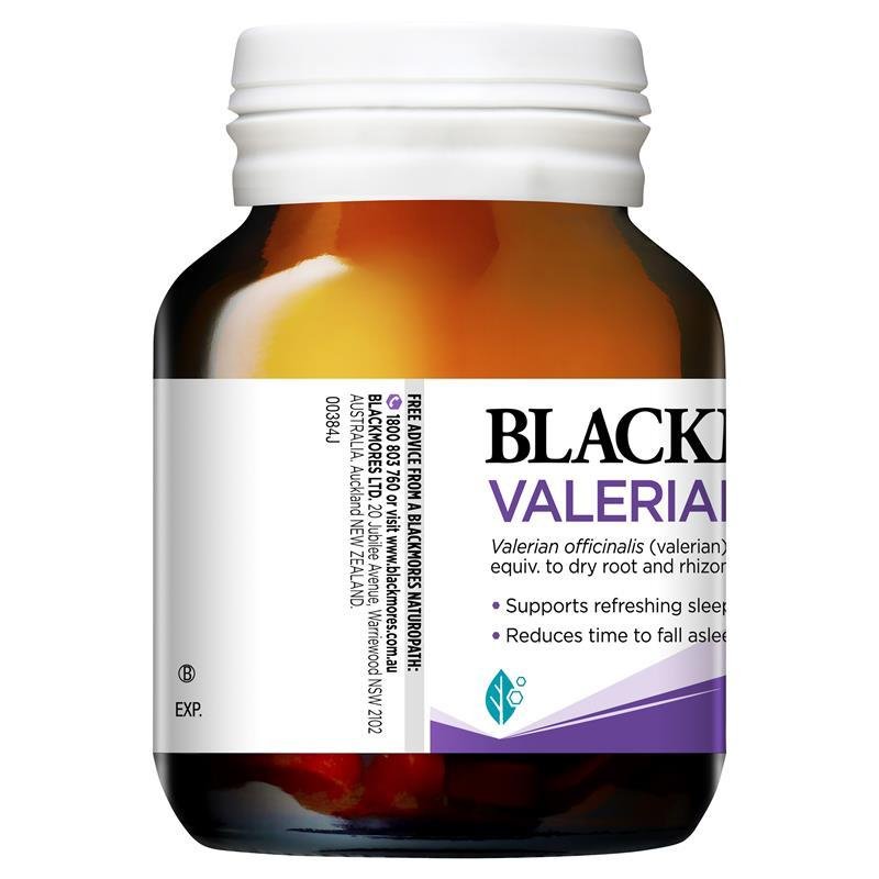 [Expiry: 10/2025] Blackmores Valerian Forte 2000mg 60 Tablets