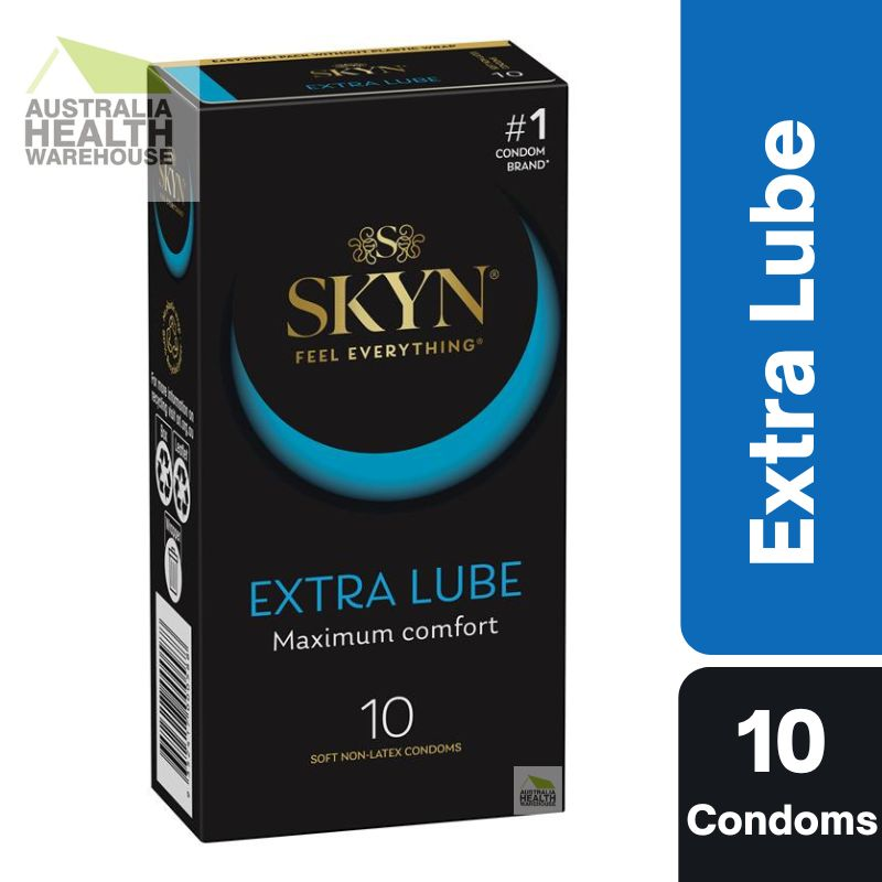 [Expiry: 07/2028] SKYN Extra Lube Condoms 10 Pack