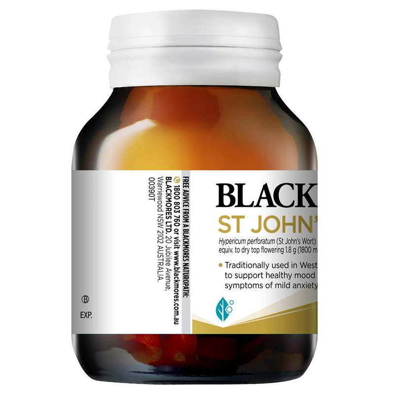 [Expiry: 09/2026] Blackmores St Johns Wort 90 Tablets