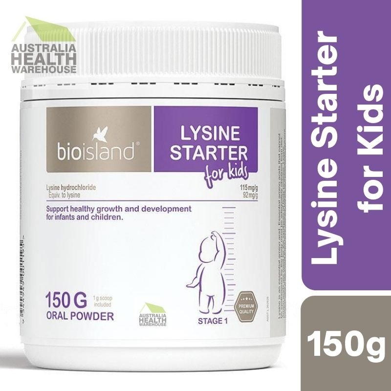 [Expiry: 05/2024] Bio Island Lysine Starter for Kids 150g Oral Powder