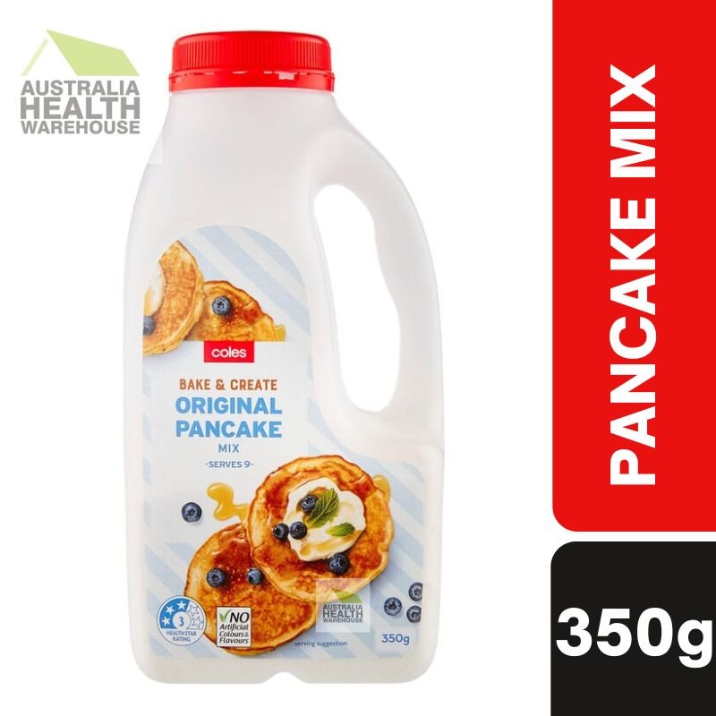 [Expiry: 20/06/25] Coles Original Pancake Shake Mix 350g