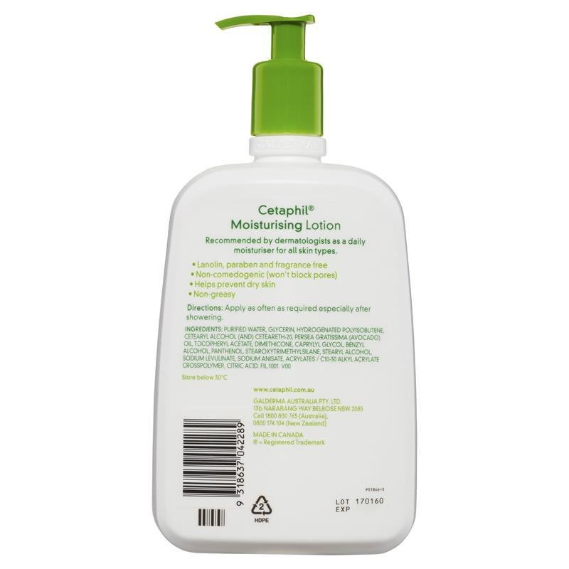 [CLEARANCE Expiry: 03/2025] Cetaphil Moisturising Lotion 1 Litre