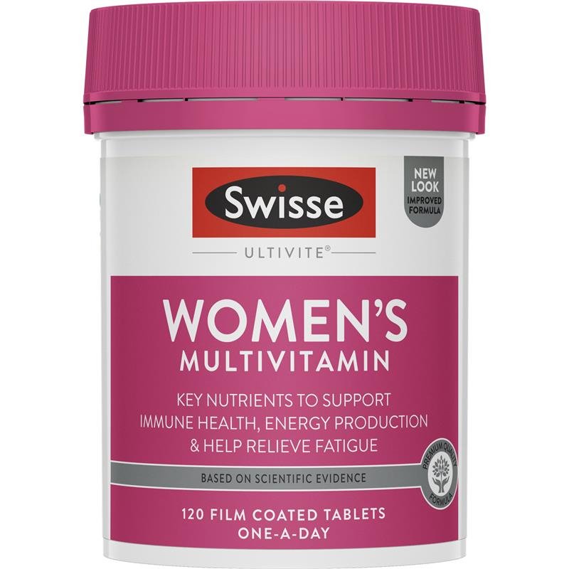 [Expiry: 08/2025] Swisse Ultivite Women's Multivitamin 120 Tablets