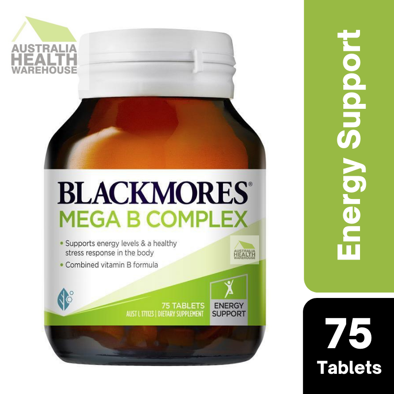 Blackmores Mega B Complex 75 Tablets