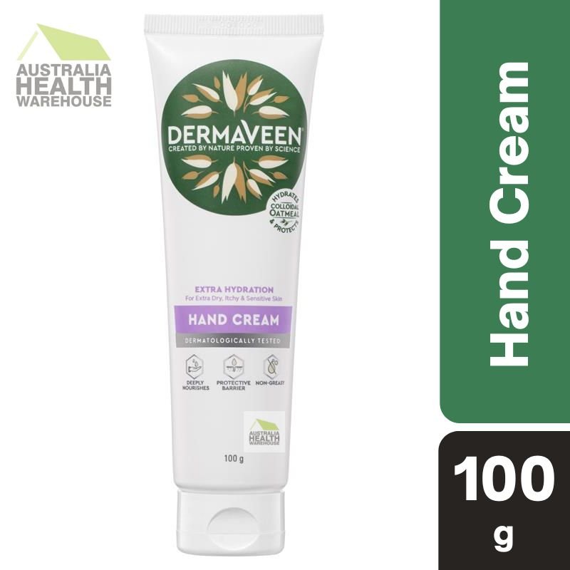 [Expiry: 10/2026] DermaVeen Extra Hydration Hand Cream 100g