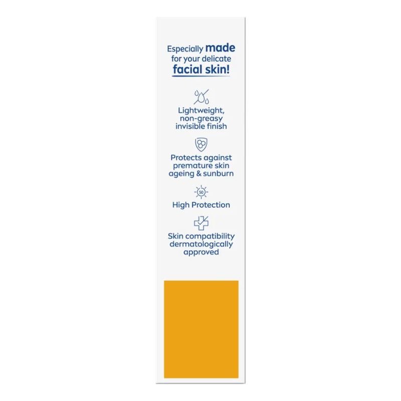 [Expiry: 07/2025] ] Nivea Sun SPF 50 UV Face Sensitive Protect Sunscreen 50mL