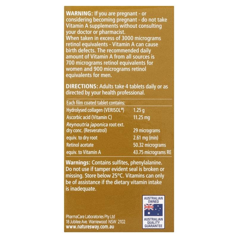 [Expiry: 03/2026] Nature's Way Beauty Collagen Mature Skin 60 Tablets