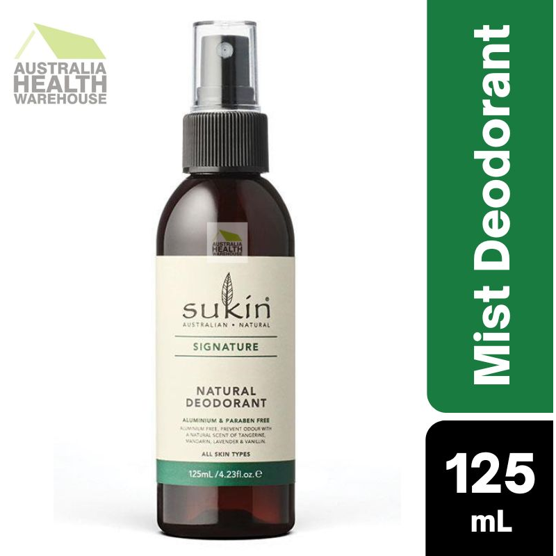 Sukin Natural Deodorant Spray 125mL