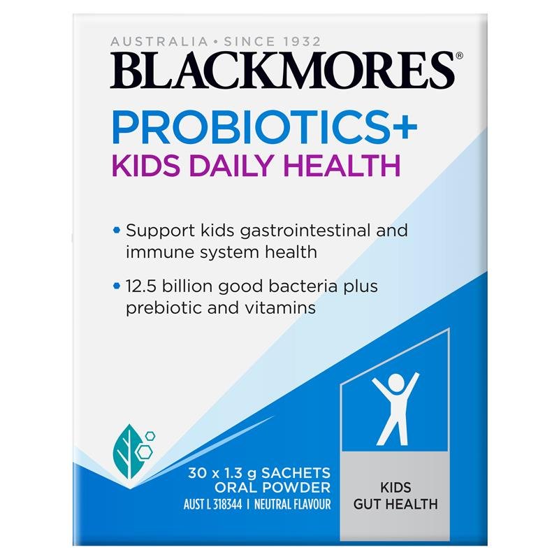 [Expiry: 08/2025] Blackmores Probiotics+ Kids Daily Health 30 Sachets