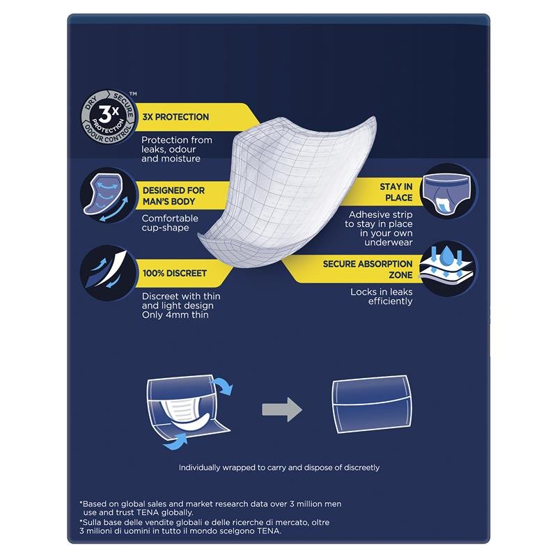 Tena Men Active Fit Absorbent Protector Level 2