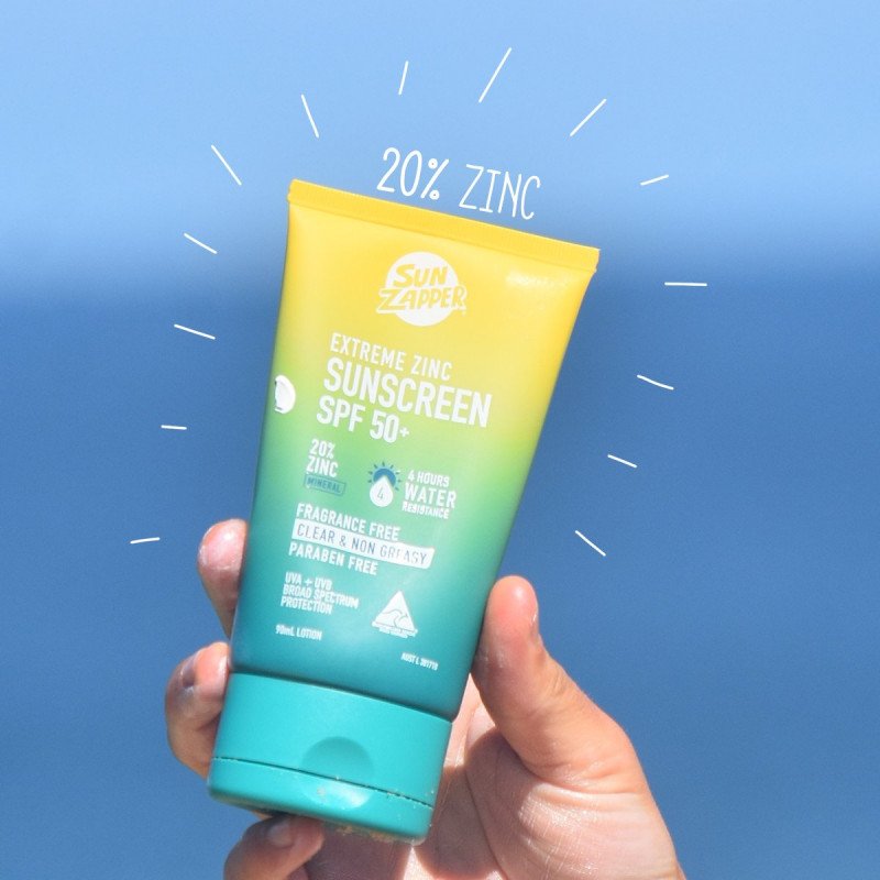 Expiry: 08/2026] Sun Zapper Extreme Zinc Sunscreen SPF 50+ 90mL