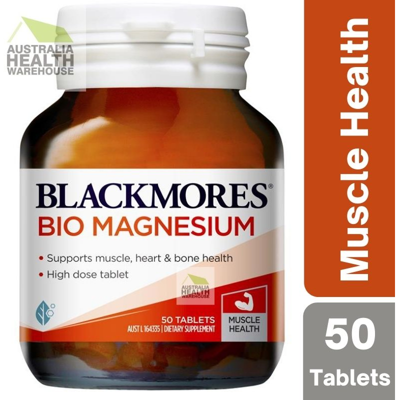 [Expiry: 12/2025] Blackmores Bio Magnesium 50 Tablets