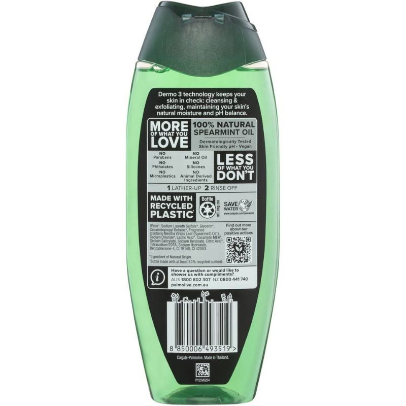 Palmolive Men Deep Clean Body Wash 500mL