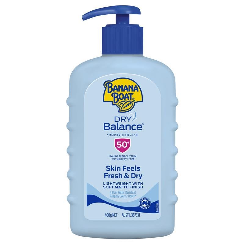 [Expiry: 01/2026] Banana Boat Dry Balance Sunscreen Pump SPF 50+ 400g