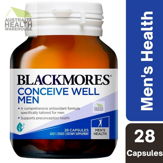 [Expiry: 09/2025] Blackmores Conceive Well Men 28 Capsules