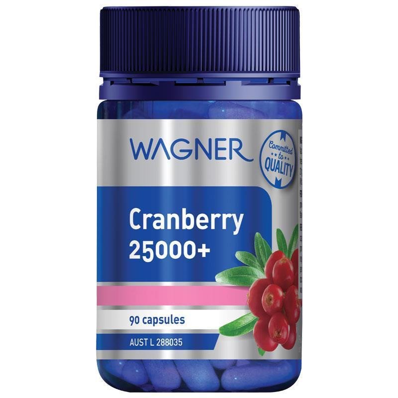 [CLEARANCE Expiry: 20/09/2024] Wagner Cranberry 25000+ 90 Capsules