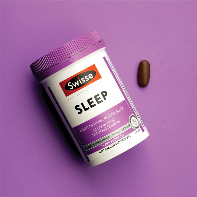 [Expiry: 03/2026] Swisse Ultiboost Sleep 100 Tablets