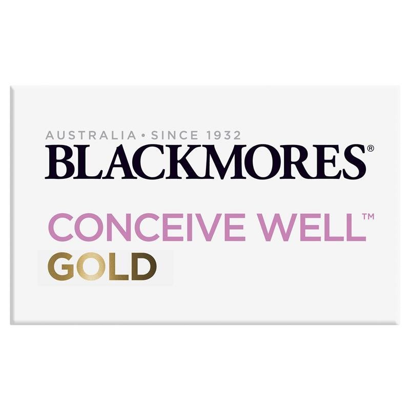 [Expiry: 10/2025] Blackmores Conceive Well Gold 56 Tablets (28 Tablets + 28 Capsules)